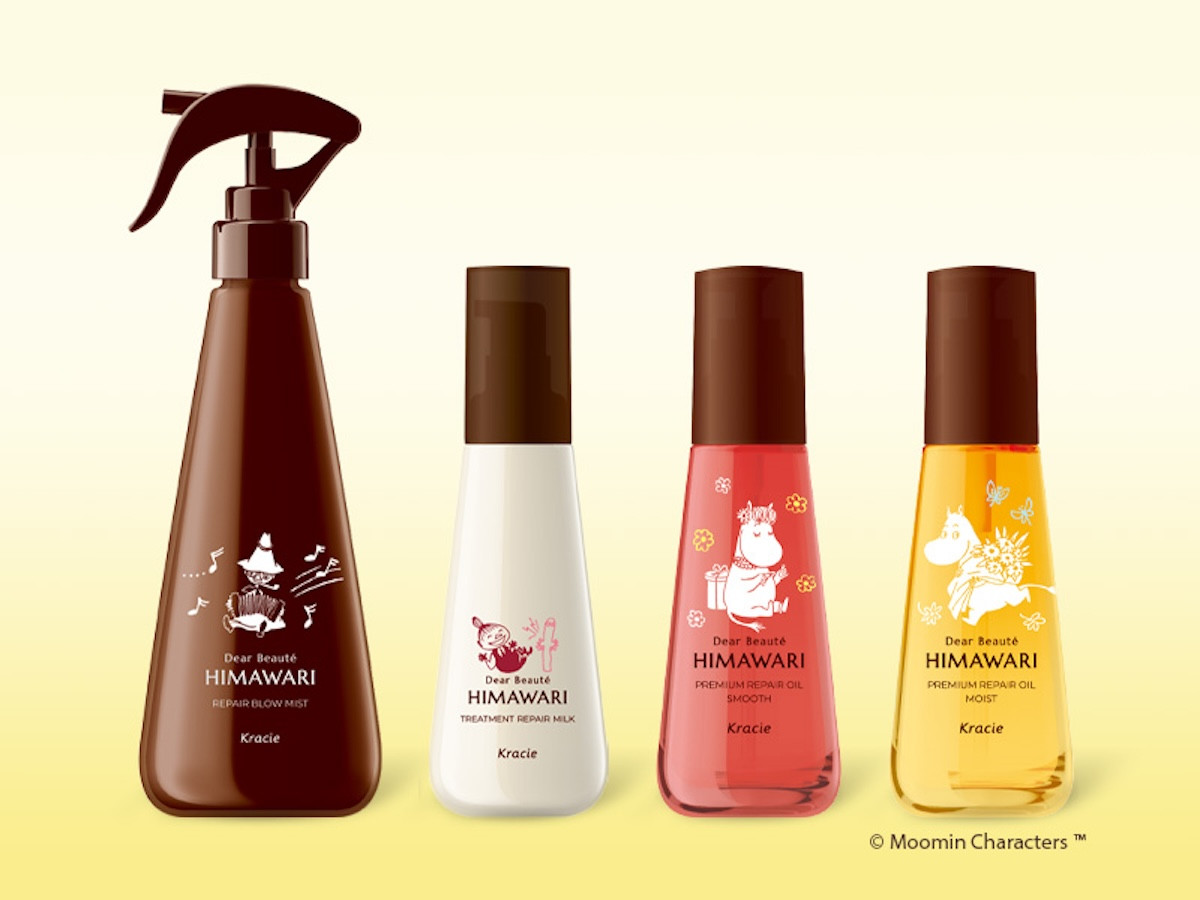 『ムーミン』×「ディアボーテHIMAWARI」がコラボ! 限定デザインの“アウトバストリートメント”4品発売へ