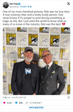 ロブ・ライナー監督を追悼　※「ポール・フェイグ」X