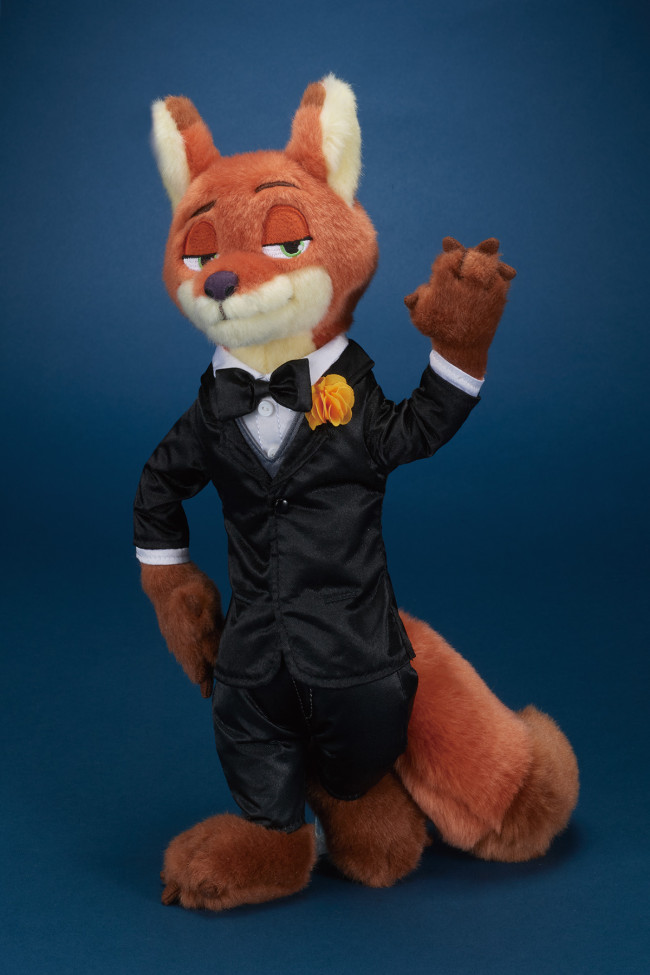 写真）『ズートピア』ニック・ワイルドの“プレミアムぬいぐるみ”の受注