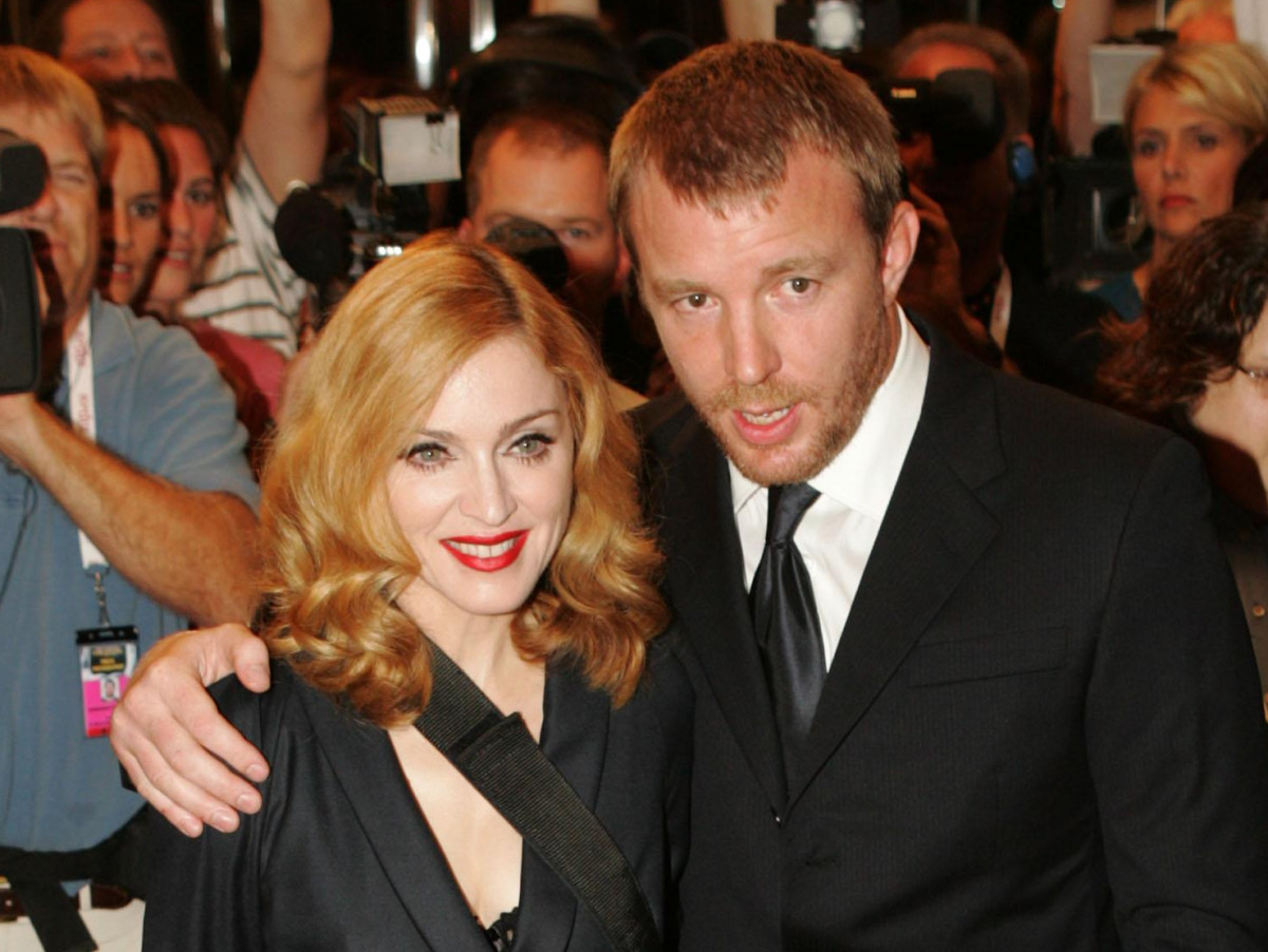 結婚していた頃のマドンナ＆ガイ・リッチー