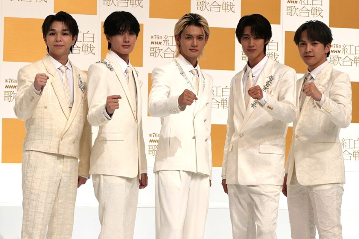 【本作紹介時のみ使用可】『第76回NHK紅白歌合戦』出場歌手発表会見　20251114