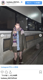 本田翼、冬の私服コーデを披露　※「本田翼」インスタグラム