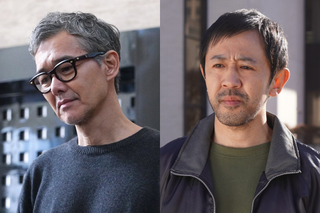 スペシャルドラマ『うちの弁護士はまたしても手がかかる』に出演する（左から）渡部篤郎、濱津隆之