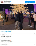 新婚セレーナ・ゴメス、夫ベニー・ブランコとラブラブデート！　※「セレーナ・ゴメス」インスタグラム