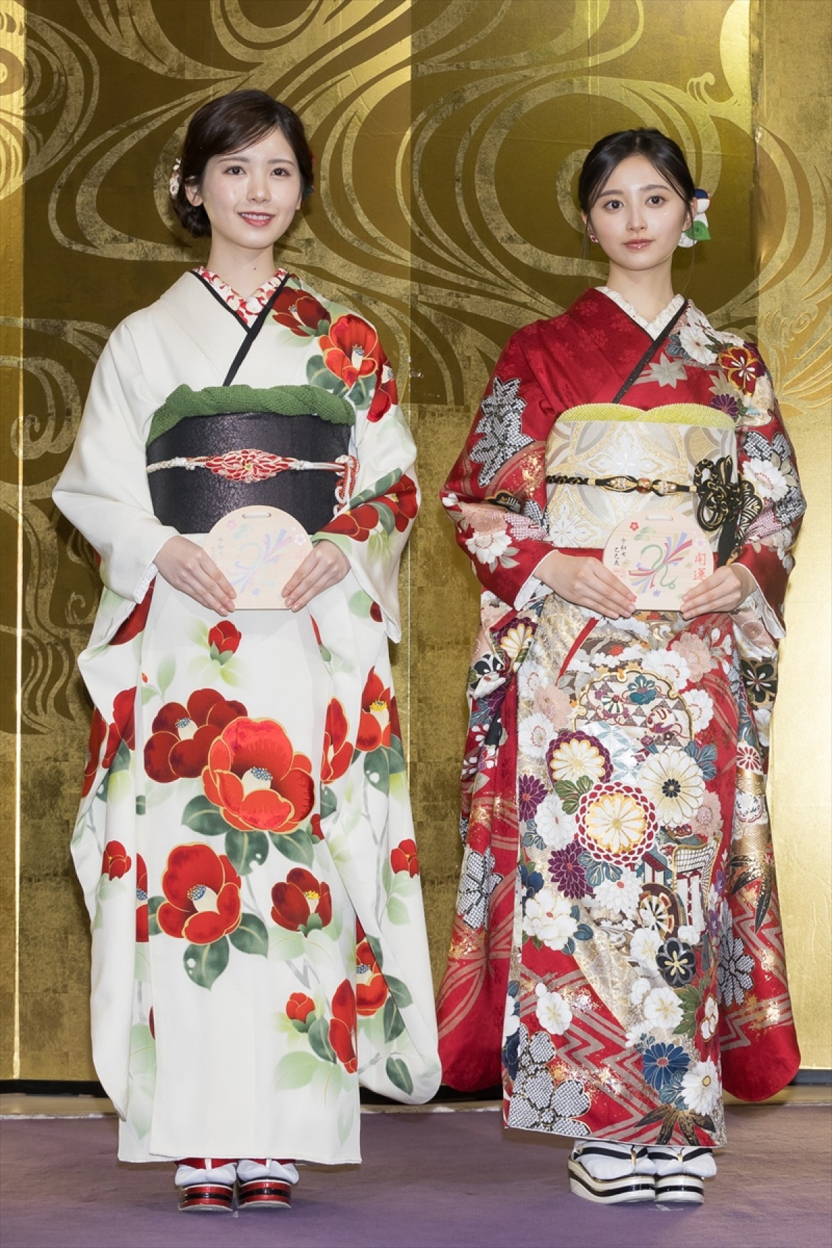 乃木坂46・筒井あやめ＆井上和が2人で成人式「私たちは“にょろにょろ世代”です！」