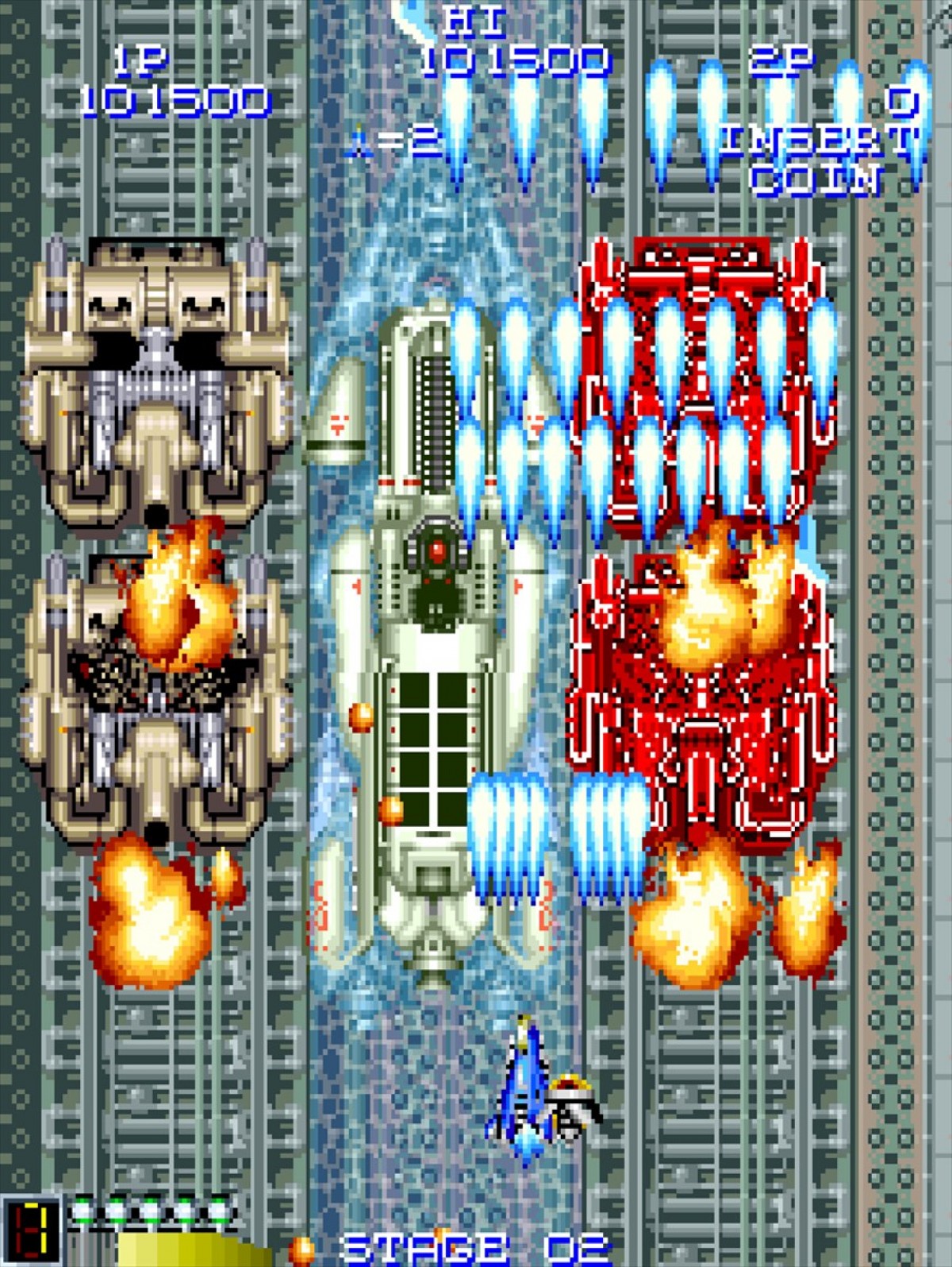 Switch／PS4『アーケードアーカイブス ファイナルスターフォース』1月23日に配信　宿敵ゴーデスとの最後の戦いに挑むシューティングゲーム