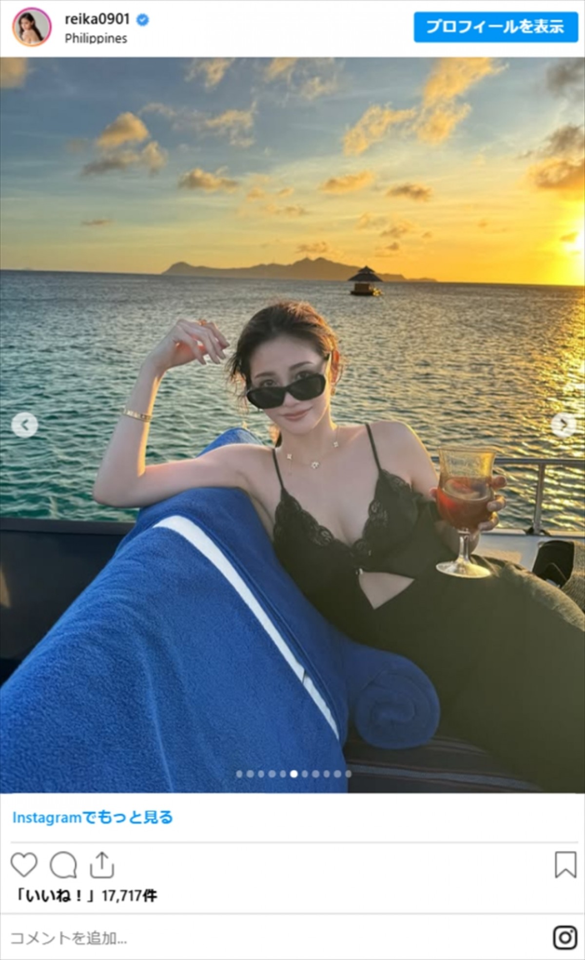 170cm“超絶美女モデル”26歳、水着で海外ビーチを満喫　「スタイル抜群」「完璧なルックス」と驚きの声