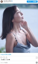 かとうれいこ、グラビアショット　※「かとうれいこ」インスタグラム