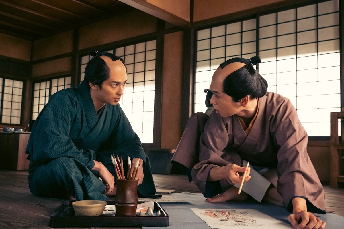 『べらぼう』第3回　“重三郎”横浜流星、本作りにのめり込み“駿河屋”高橋克実の怒りを買う