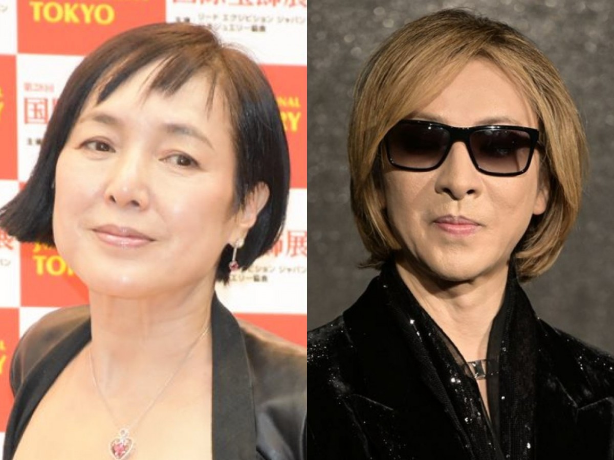 (左から)桃井かおり、YOSHIKI