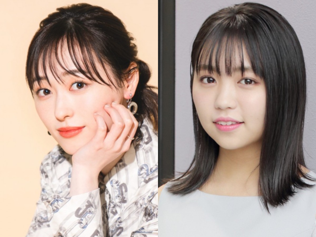 （左から）福原遥、大原優乃