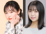 （左から）福原遥、大原優乃