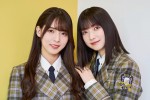 櫻坂46・中嶋優月（左）と大園玲（右）