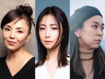 『MIRRORLIAR FILMS Season8』で監督を務める松田美由紀（左）、プロデューサーを務めるMEGUMI、監督を務める佐渡恵理（右）