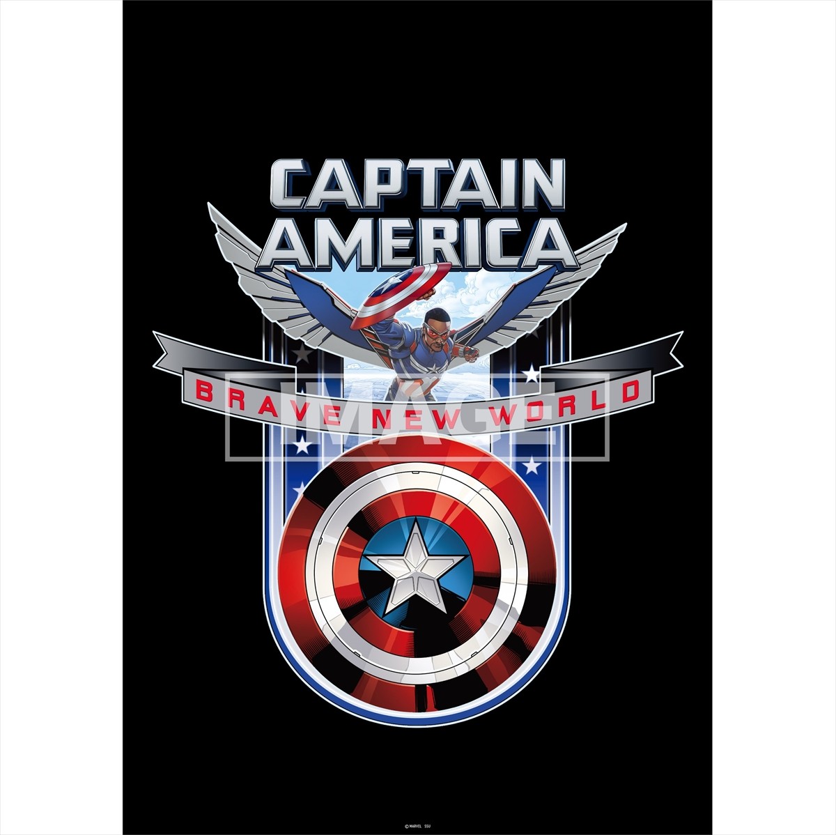 20250210_「Happyくじ ／ MARVEL 『キャプテン・アメリカ:ブレイブ・ニュー・ワールド』」