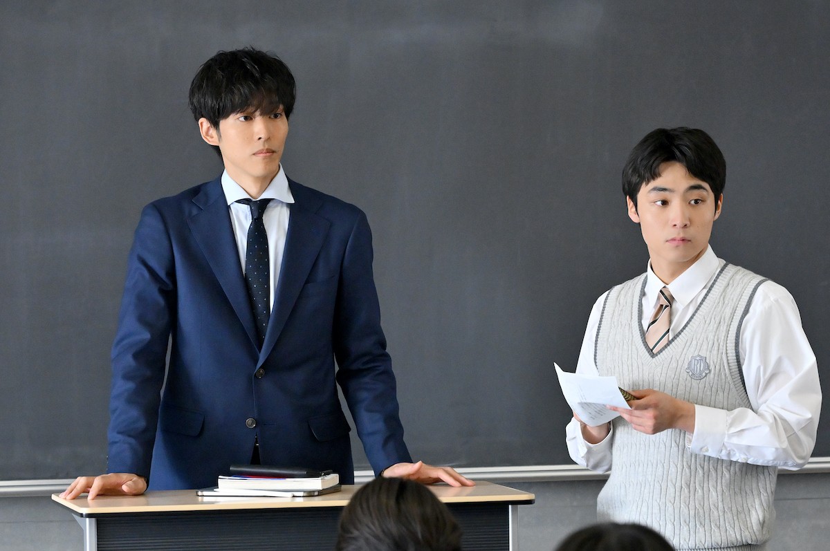 『御上先生』第5話　“御上”松坂桃李が再び、殺人犯“弓弦”堀田真由と面会