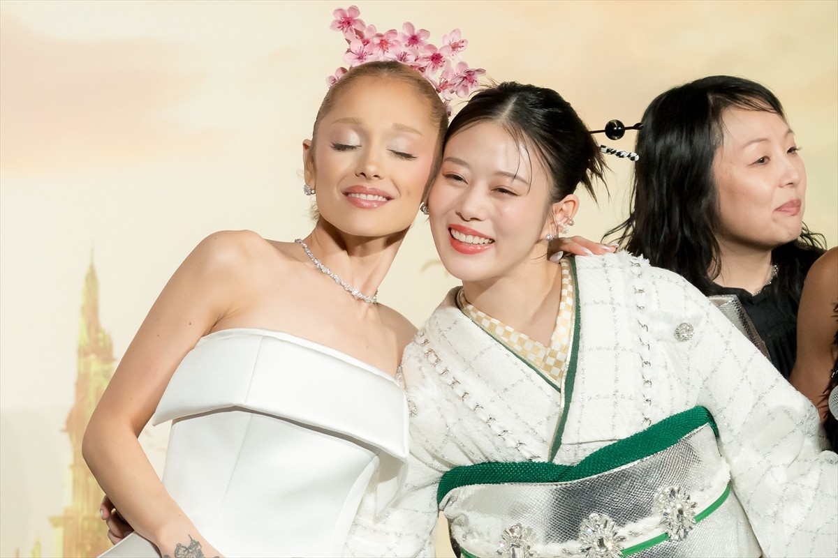 高畑充希、シンシア・エリヴォ＆アリアナ・グランデとの対面に感激「すごく感動しています」