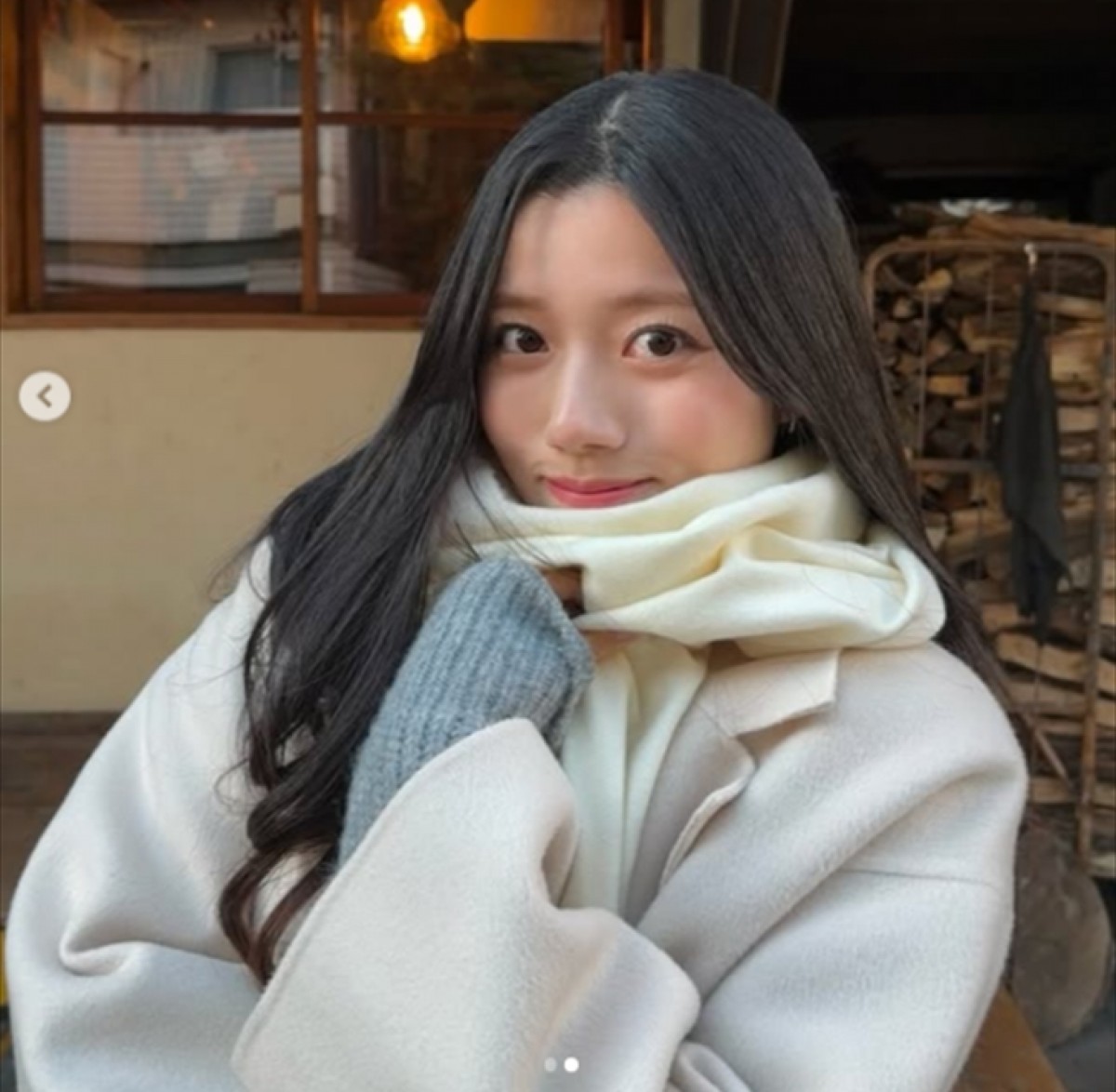 中村彩賀、近影　※「中村彩賀」インスタグラム