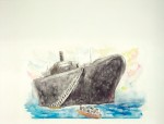 映画『満天の星』チラシ裏面に使用されたイラスト