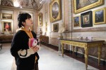 映画のモデルとなったイタリアを来訪したあいみょん　ボルゲーゼ美術館にて