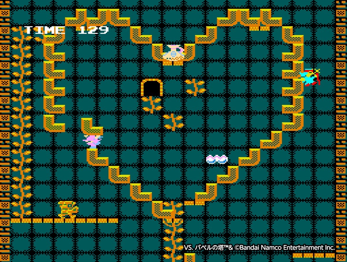 Switch／PS4『アーケードアーカイブス VS. バベルの塔』3月6日に配信　ブロックを積み上げてゴールを目指すアクションパズル