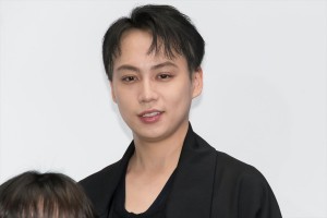 舞台『IMPACT』製作発表記者会見に出席した横原悠毅
