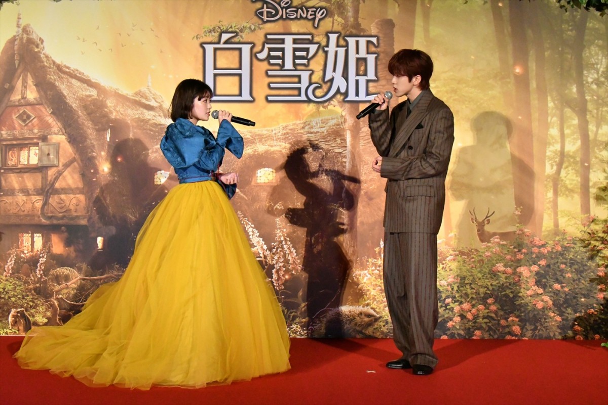 吉柳咲良＆JO1・河野純喜、『白雪姫』劇中歌「二人ならきっと」を初“生”パフォーマンス！