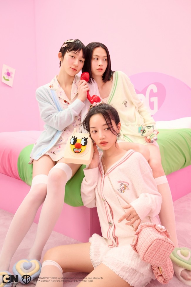 写真）『パワーパフ ガールズ』×「SNIDEL HOME」が初コラボ！ レトロな