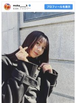 【写真】上白石萌歌、4月スタート新ドラマのブラックコーデオフショに「可愛さ反則です」