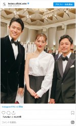 日本アカデミー賞（2024年）にて　※「ホリプロ Actor」インスタグラム