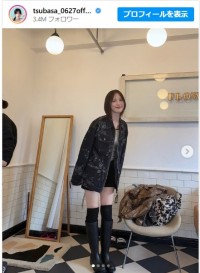 本田翼、美脚すぎる私服姿に反響　※「本田翼」インスタグラム