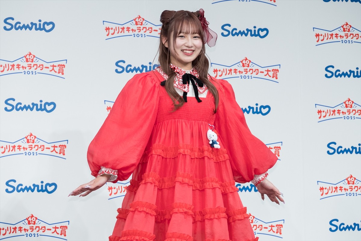 辻希美の娘・希空、猫耳ヘア＆ドレス姿で登場　“推し”との対面に感激「すっごい幸せです」
