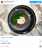 渡辺美奈代、手作りスイーツ　※「渡辺美奈代」インスタグラム