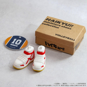 『ハイキュー!!』ミニチュアシューズコレクション登場へ！　日向や影山の体育館靴を再現