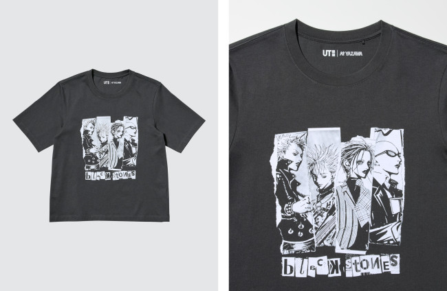 写真）矢沢あい×ユニクロ「UT」がコラボ！ 『NANA』のバンドTシャツ風