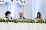 映画『てっぺんの向こうにあなたがいる』完成報告会見の様子