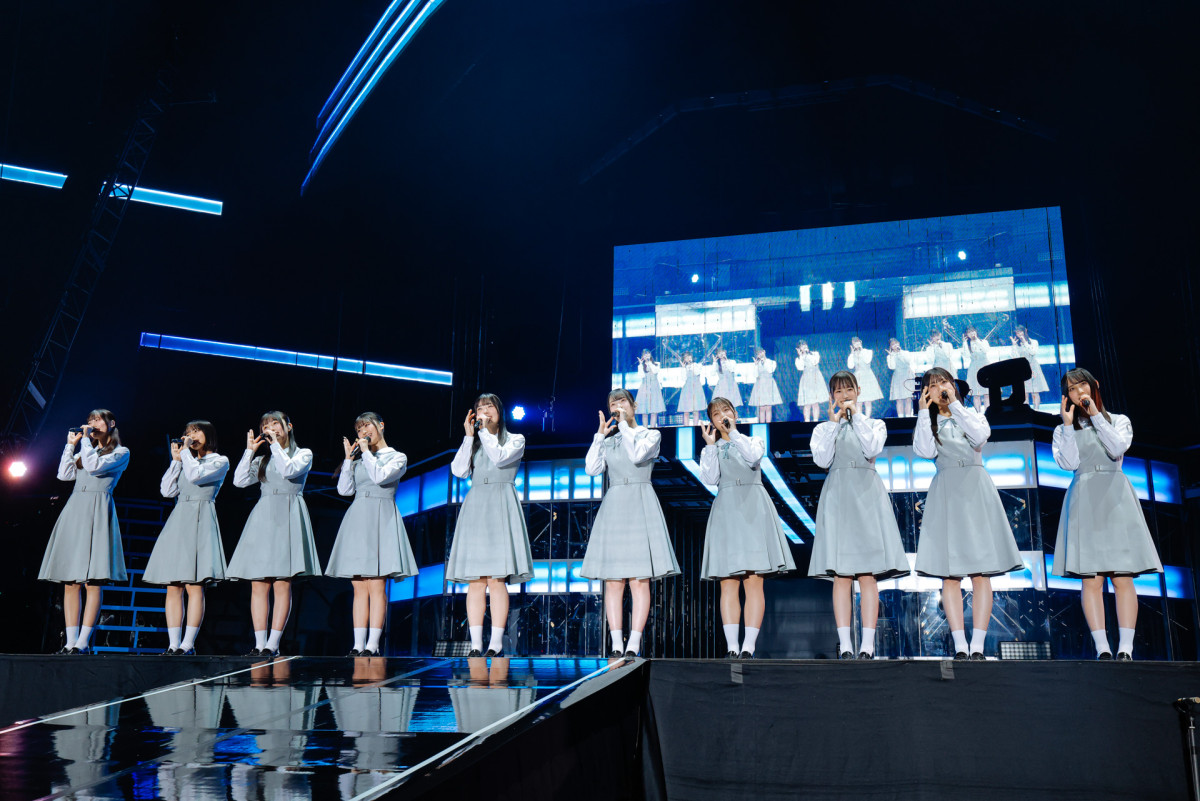 日向坂46五期生「おもてなし会」　特技披露から人気曲ライブ、お見送りまで多彩なステージ