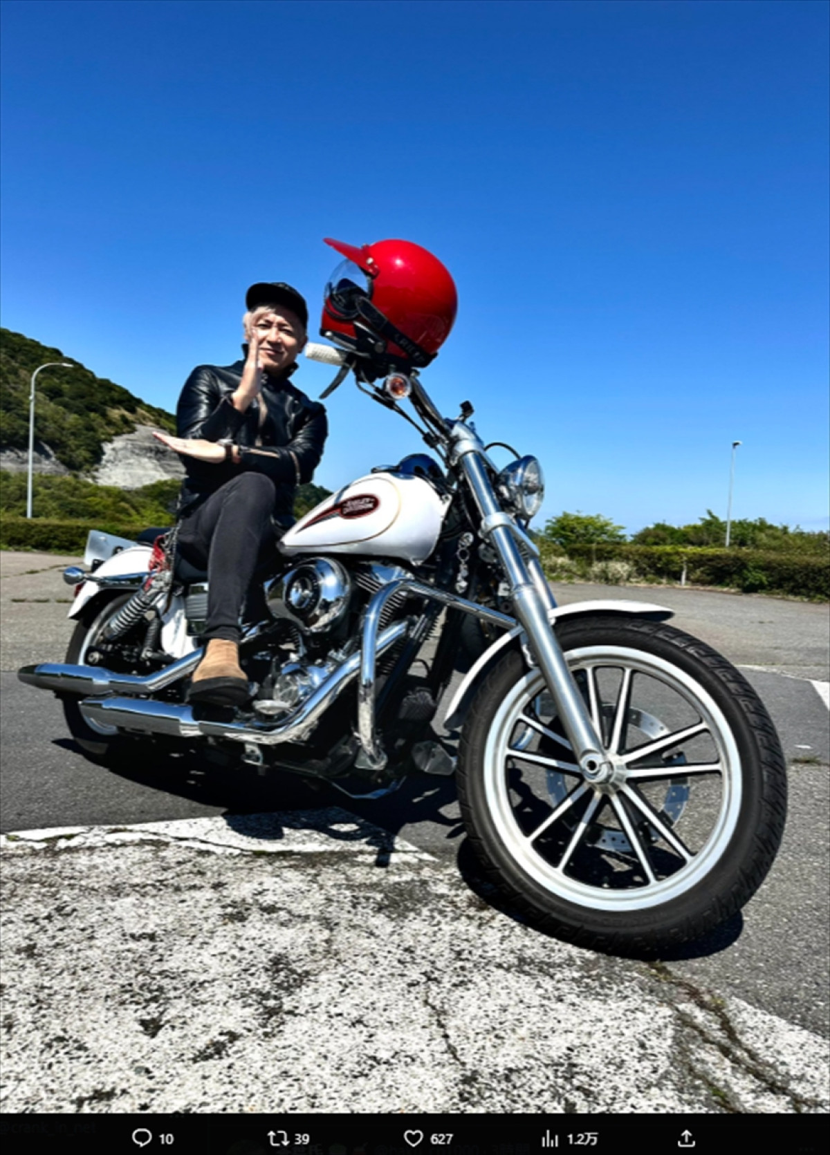 つるの剛士、“顔出し”妹とツーリング　“愛車”が兄妹そろって「カッコよすぎ」　カスタムにも絶賛の声