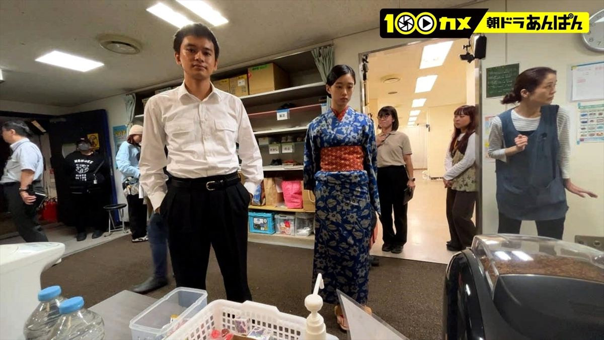 朝ドラ『あんぱん』舞台裏に潜入！　“蘭子”河合優実＆“豪” 細田佳央太の胸キュンシーン密着も　5.26『100カメ』