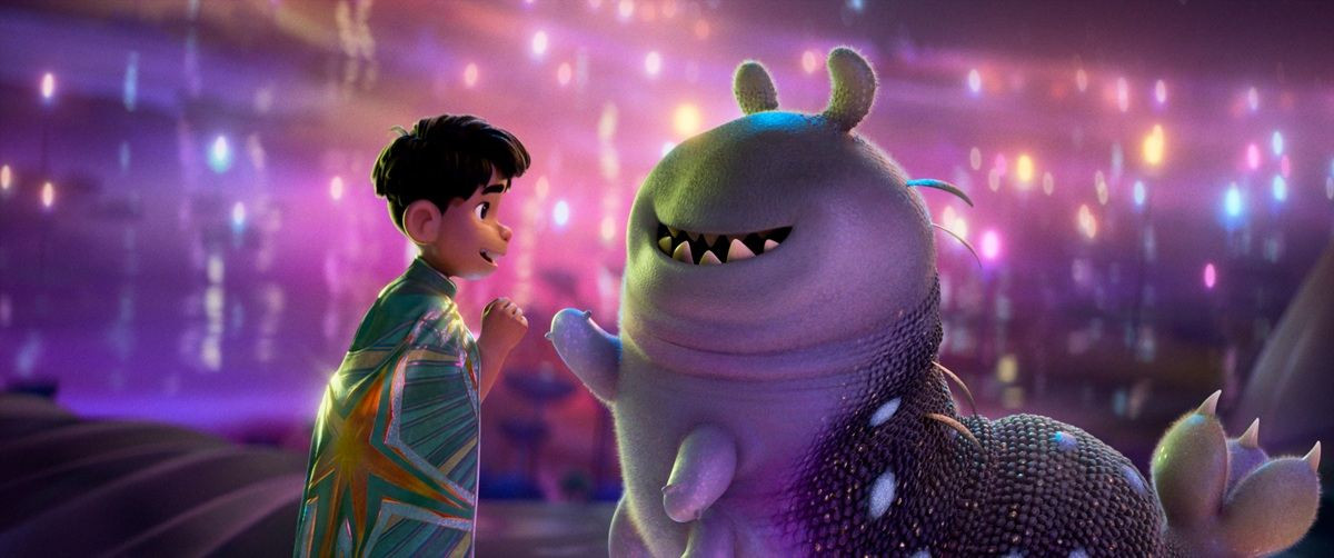 ディズニー＆ピクサー最新作『星つなぎのエリオ』カラフルな星々の世界がかわいい！　ポスター＆場面写真公開