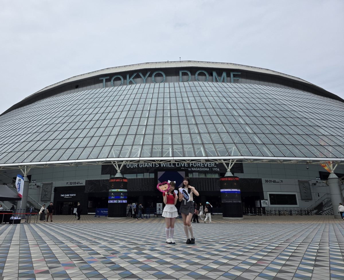 galaxyスマホ「東京ドーム」202505