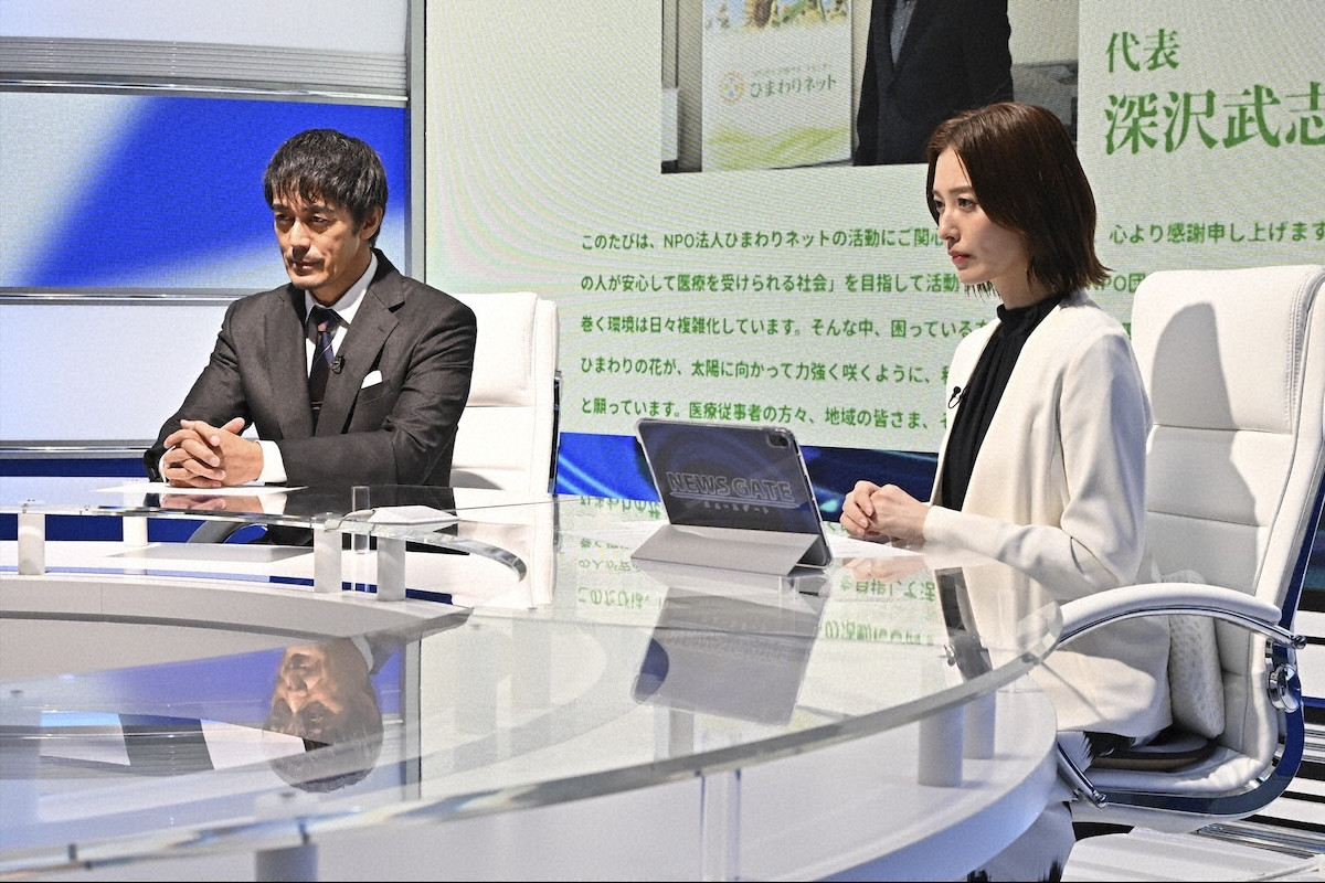 『キャスター』第7話　“進藤”阿部寛、因縁の男と18年ぶりに接触　“崎久保”永野芽郁はある重要な情報を掴む