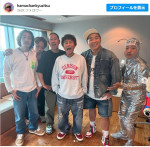 活動復帰する浜田雅功、最新ショット　※「浜田雅功の旅日記」インスタグラム