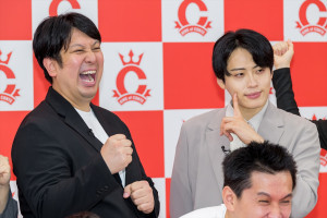 レインボー、『キングオブコント2025』エントリー表明会見に登場