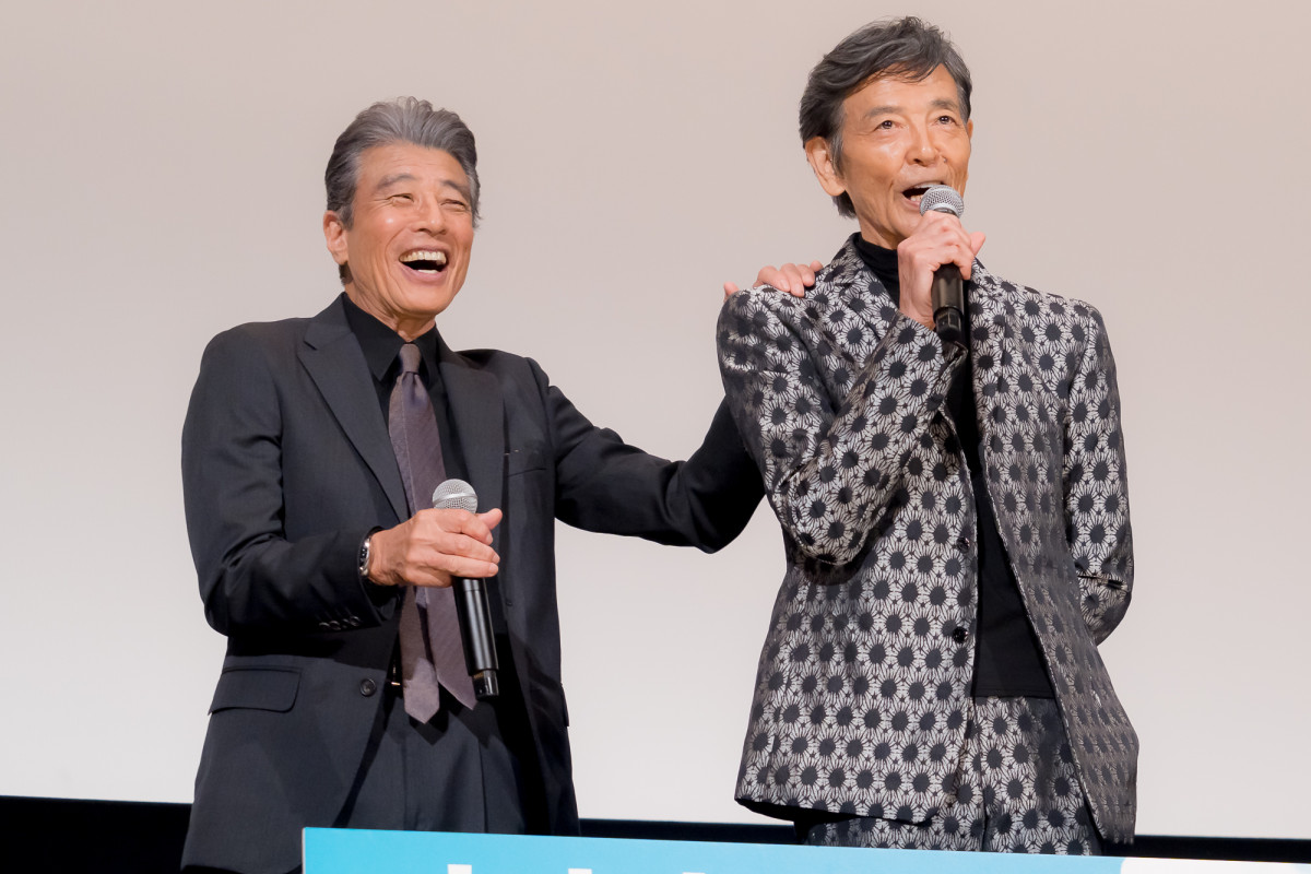 舘ひろし＆柴田恭兵がコンビで登場「『あぶない刑事』は永久に不滅です」