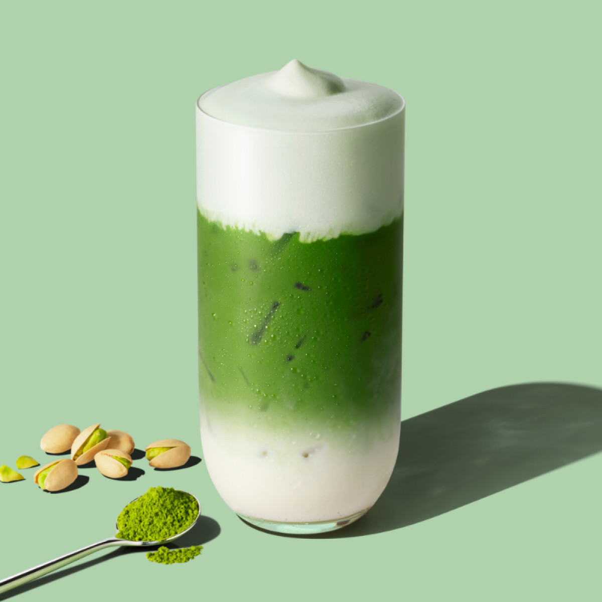 “ティー特化”スタバに“抹茶の新ビバレッジ”が登場へ！　ピスタチオフォームを加えた濃厚な味わい