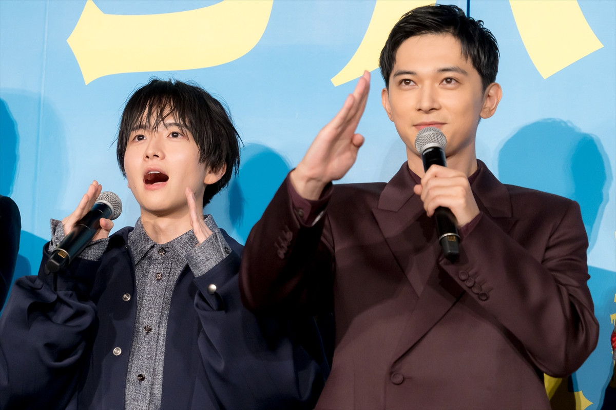吉沢亮＆板垣李光人、共演を振り返りお互いに「大好きです」