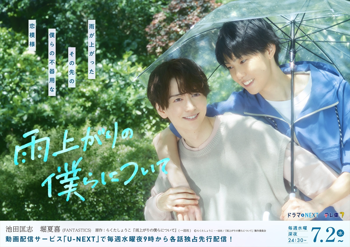池田匡志×FANTASTICS・堀夏喜 ネガティブピュアボーイ&押し強めな天然男子のボーイズラブ