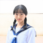 ドラマ『北くんがかわいすぎて手に余るので、3人でシェアすることにしました。』に出演する横溝菜帆