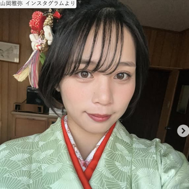 山岡雅弥 ※「山岡雅弥」インスタグラム